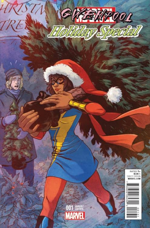 MARVEL COMICS Marvel Gwenpool Special #1 Cover D Variant Emanuela Lupacchino Ms Marvel Cover