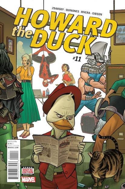 MARVEL COMICS Marvel HOWARD THE DUCK #11