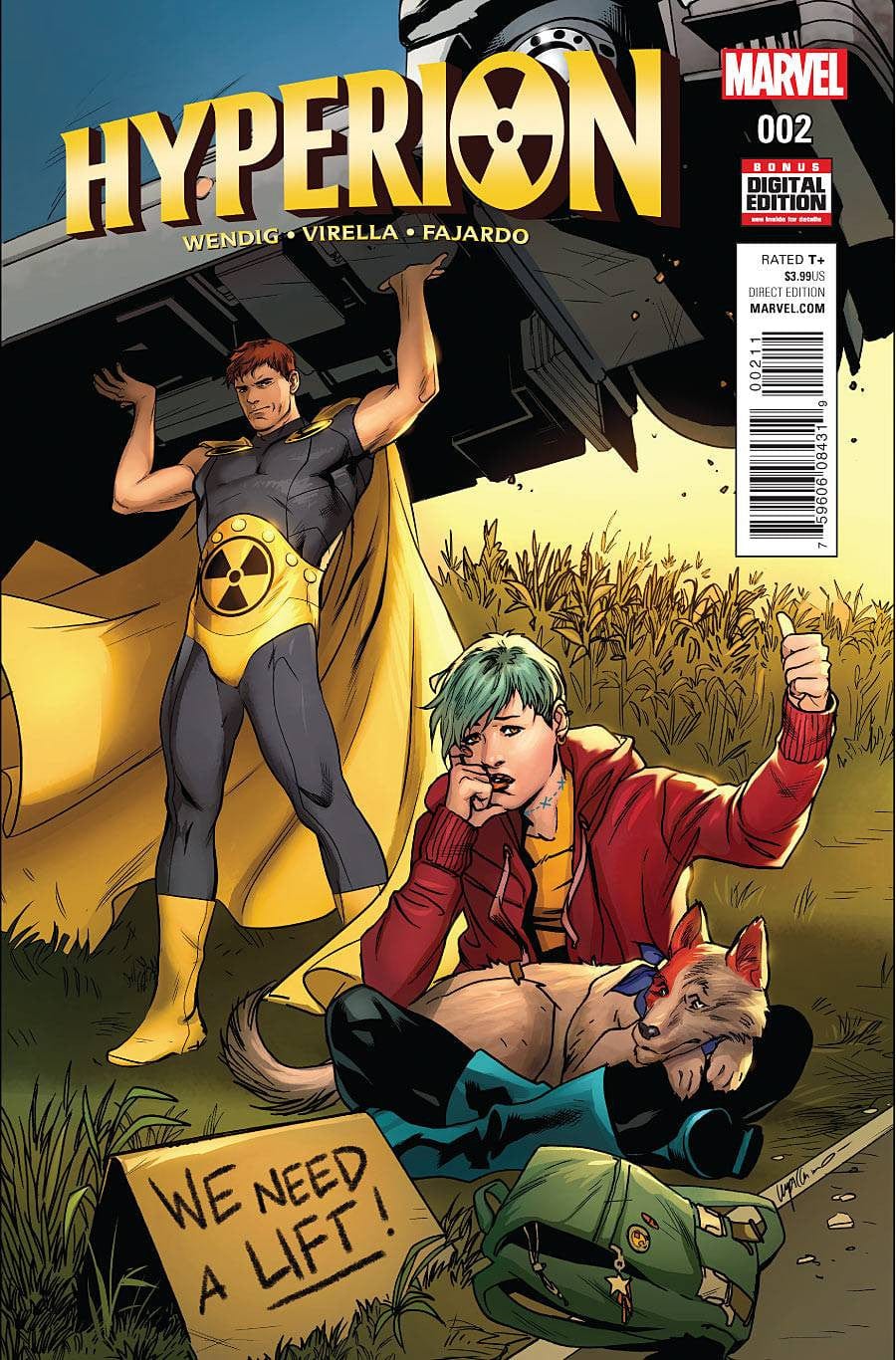 MARVEL COMICS Marvel HYPERION #2