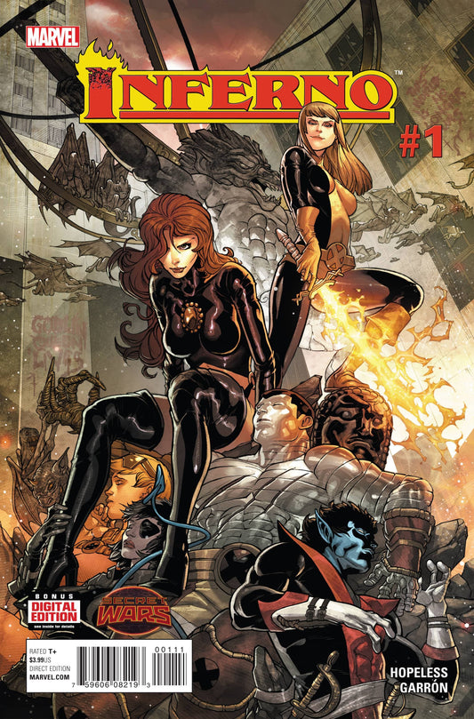 MARVEL COMICS marvel INFERNO #1 SWA
