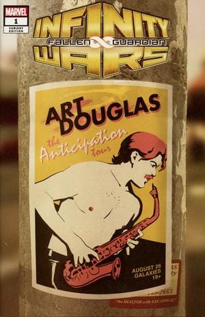 MARVEL COMICS marvel INFINITY WARS FALLEN GUARDIAN #1 ZDARSKY VAR