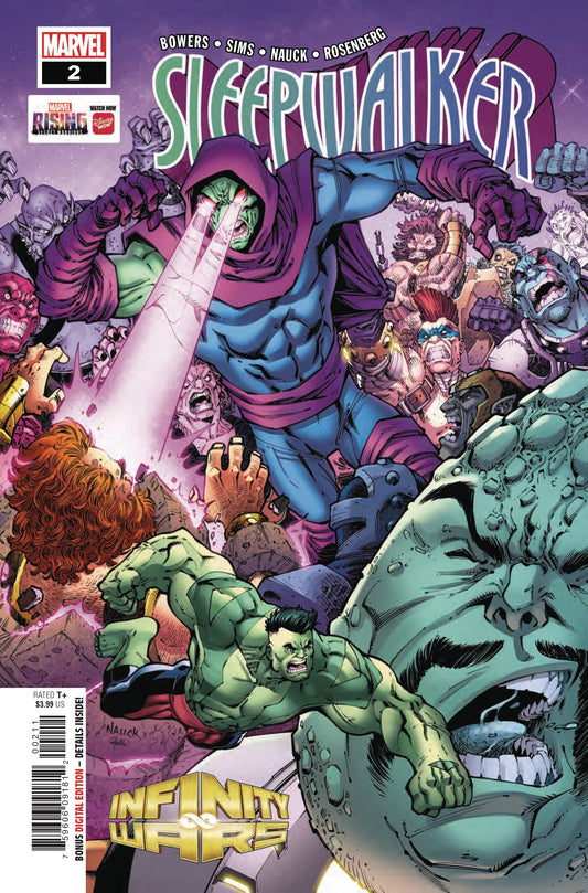 MARVEL COMICS marvel INFINITY WARS SLEEPWALKER #2 (OF 4)