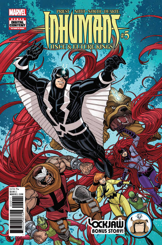 MARVEL COMICS Marvel INHUMANS ONCE FUTURE KINGS #5 (OF 5)