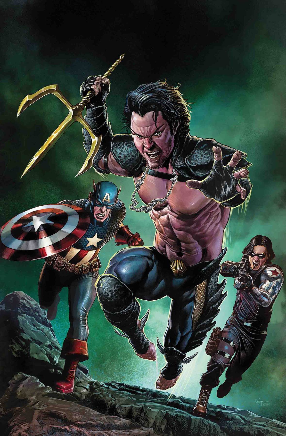 MARVEL COMICS marvel INVADERS #1 SUAYAN VAR