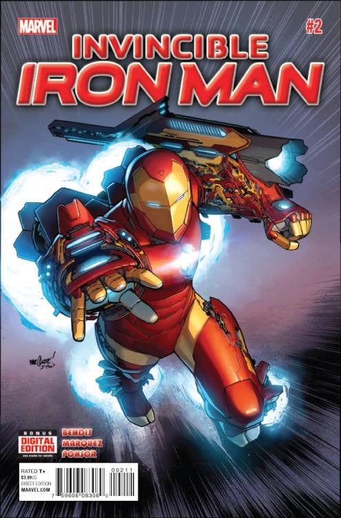 MARVEL COMICS Marvel INVINCIBLE IRON MAN #2