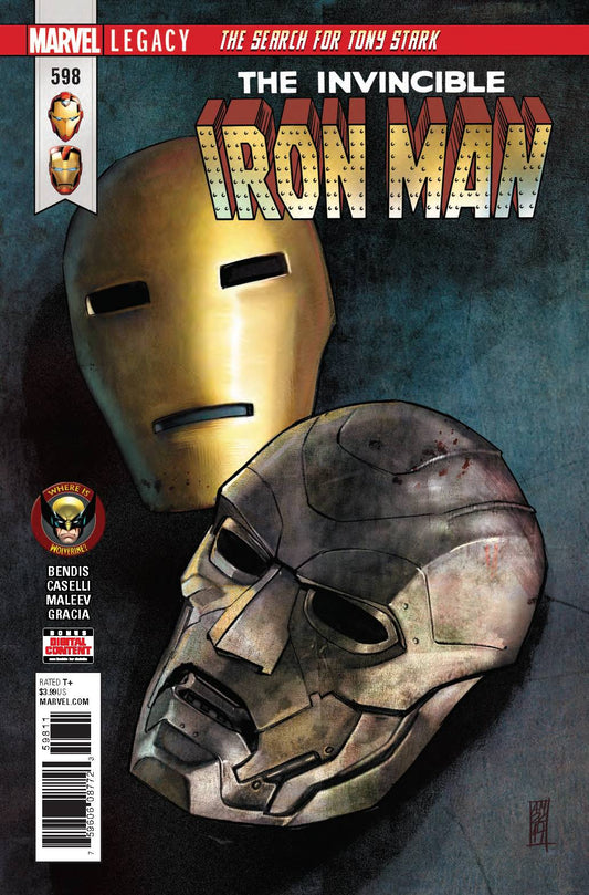 MARVEL COMICS Marvel INVINCIBLE IRON MAN #598 LEG WW