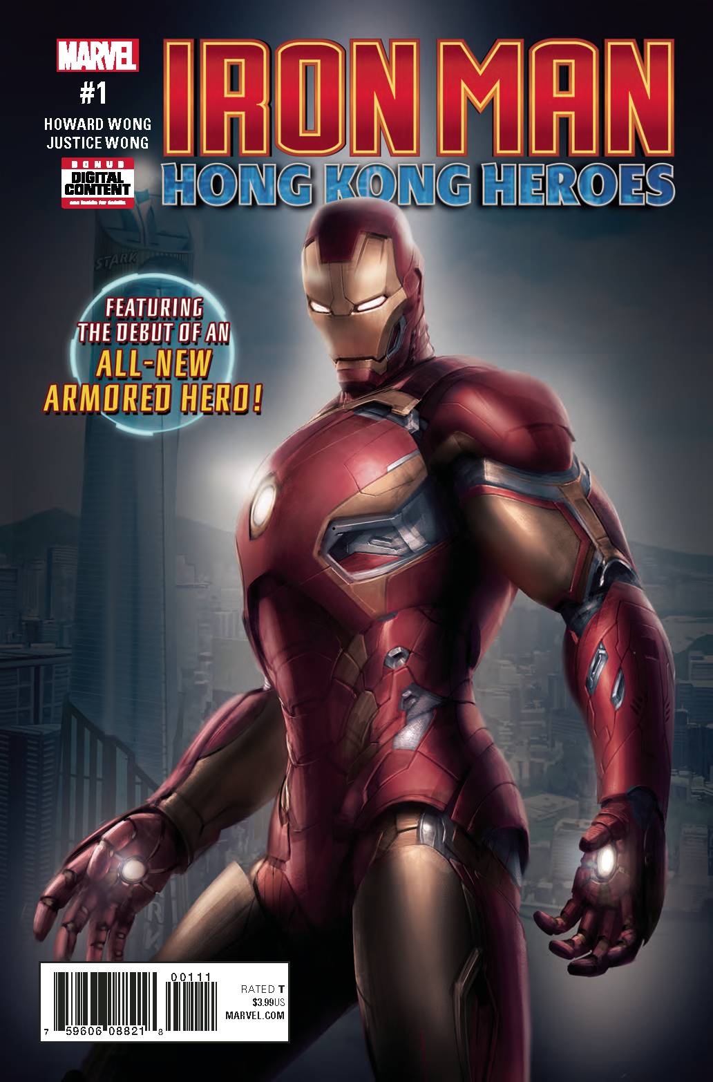 MARVEL COMICS Marvel IRON MAN HONG KONG HEROES #1 (OF 1) LEG