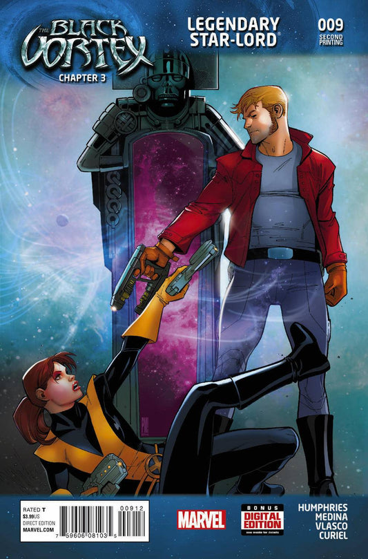 MARVEL COMICS Marvel LEGENDARY STAR LORD #9 MEDINA 2ND PTG VAR (PP #1168)
