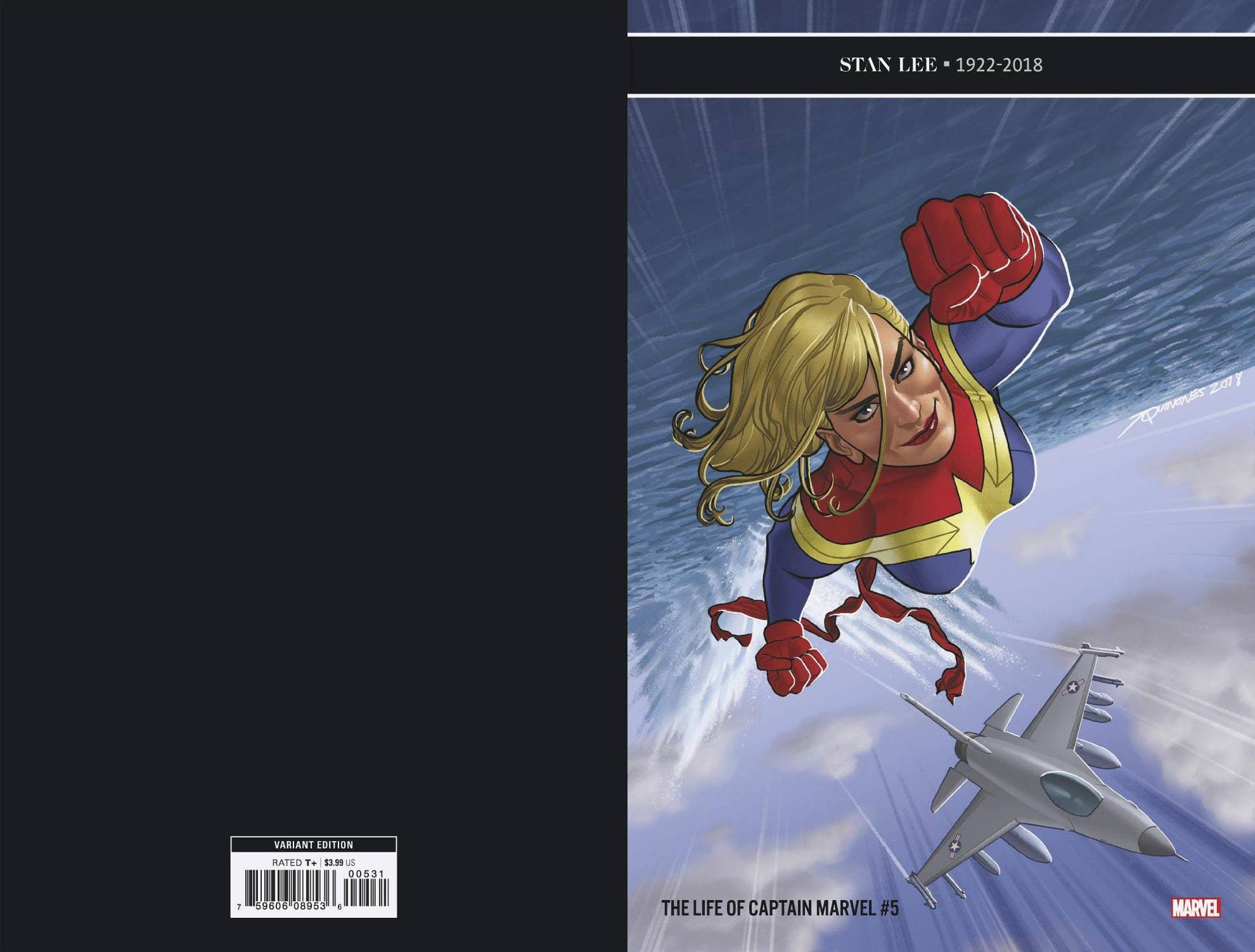 MARVEL COMICS marvel LIFE OF CAPTAIN MARVEL #5 (OF 5) QUINONES VAR