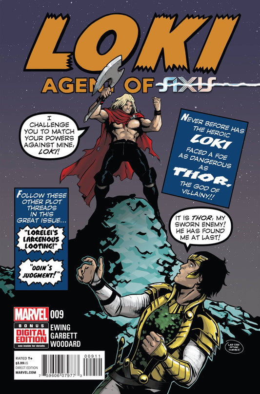 MARVEL COMICS Marvel LOKI AGENT OF ASGARD #9 AXIS