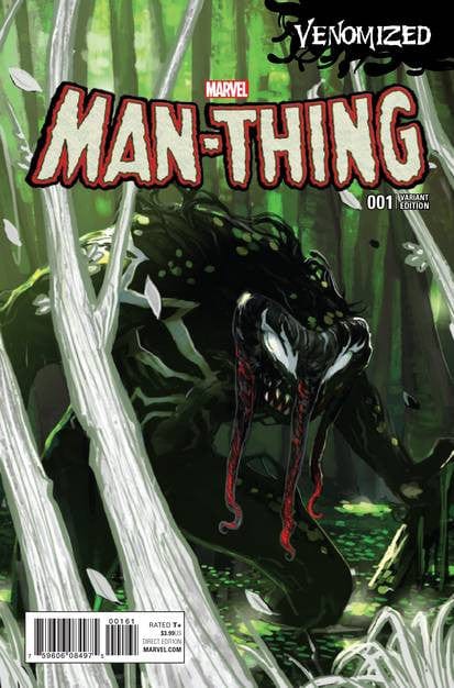 MARVEL COMICS Marvel MAN-THING #1 (OF 5) VENOMIZED VAR