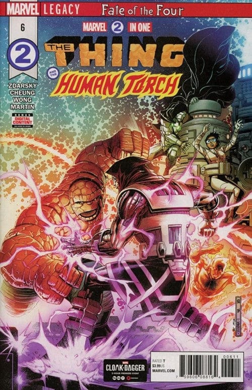 MARVEL COMICS Marvel MARVEL TWO-IN-ONE #6 LEG