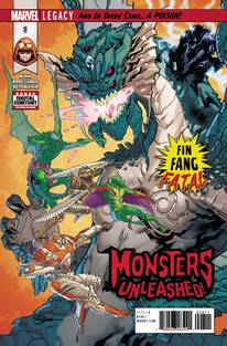 MARVEL COMICS Marvel MONSTERS UNLEASHED #8 LEG