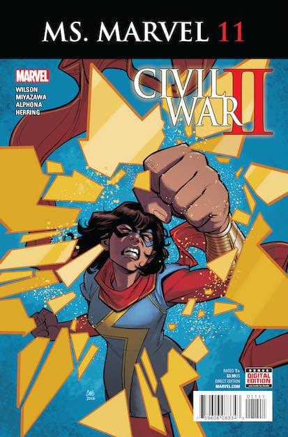 MARVEL COMICS Marvel MS MARVEL #11