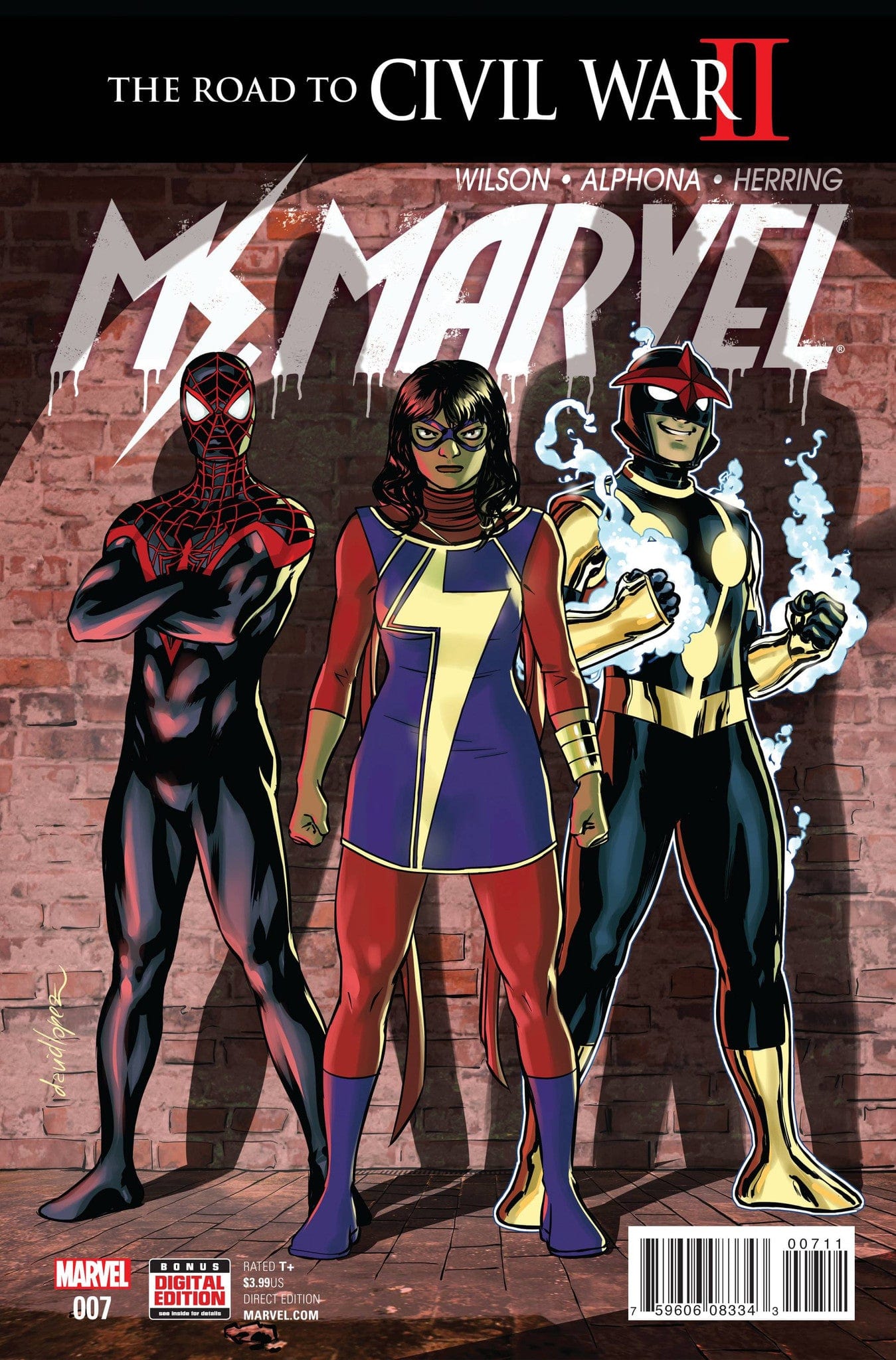 MARVEL COMICS Marvel MS MARVEL #7