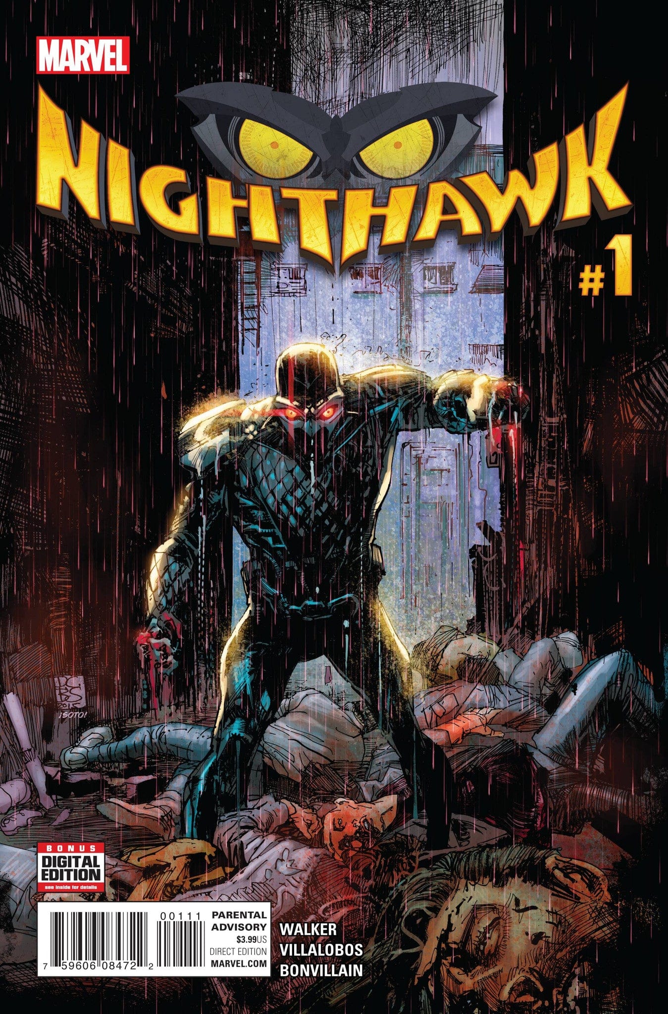 MARVEL COMICS Marvel NIGHTHAWK #1