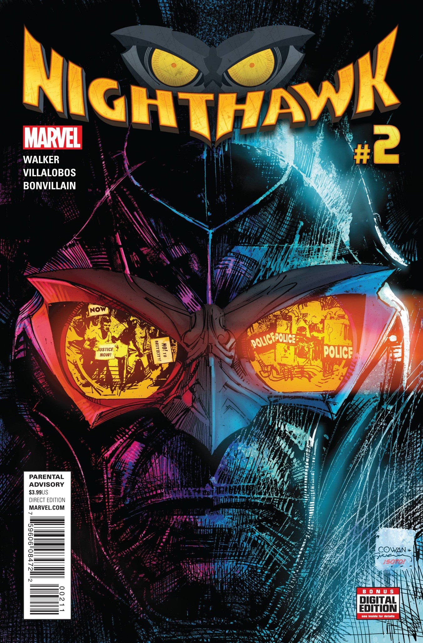 MARVEL COMICS Marvel NIGHTHAWK #2