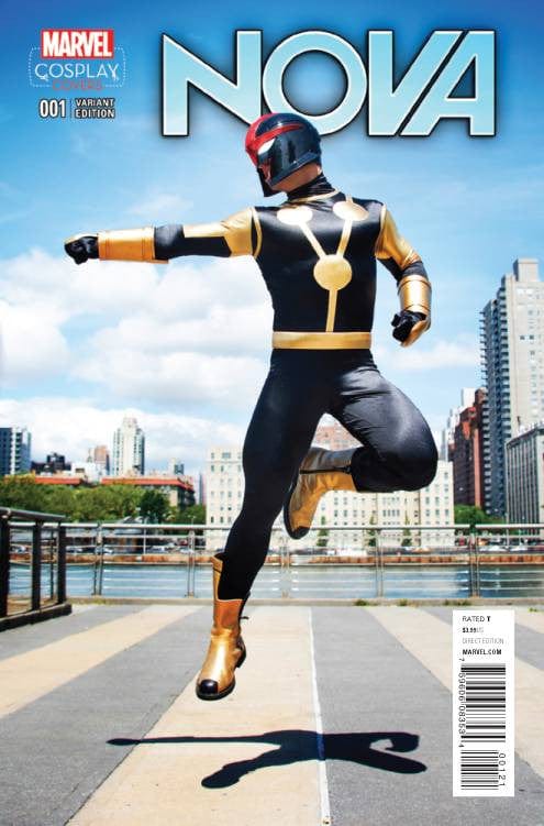 MARVEL COMICS Marvel NOVA #1 COSPLAY VAR