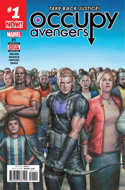 MARVEL COMICS Marvel OCCUPY AVENGERS #1 NOW