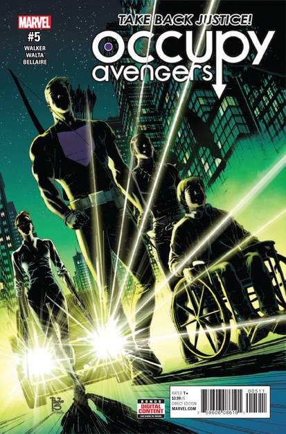 MARVEL COMICS Marvel OCCUPY AVENGERS #5
