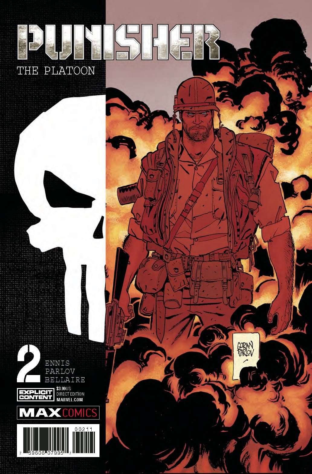 MARVEL COMICS Marvel PUNISHER PLATOON #2 (OF 6)