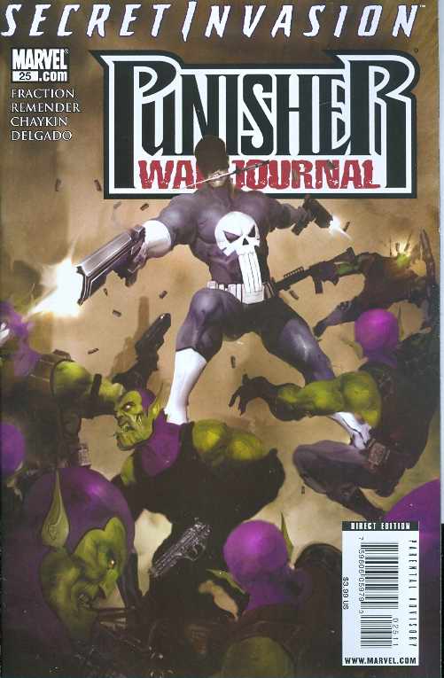 MARVEL COMICS Marvel PUNISHER WAR JOURNAL #25 SI