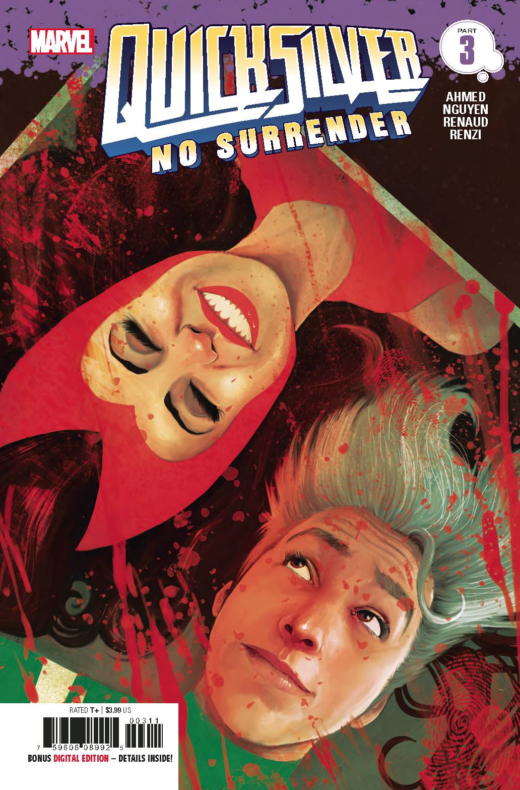 MARVEL COMICS Marvel QUICKSILVER NO SURRENDER #3 (OF 5)