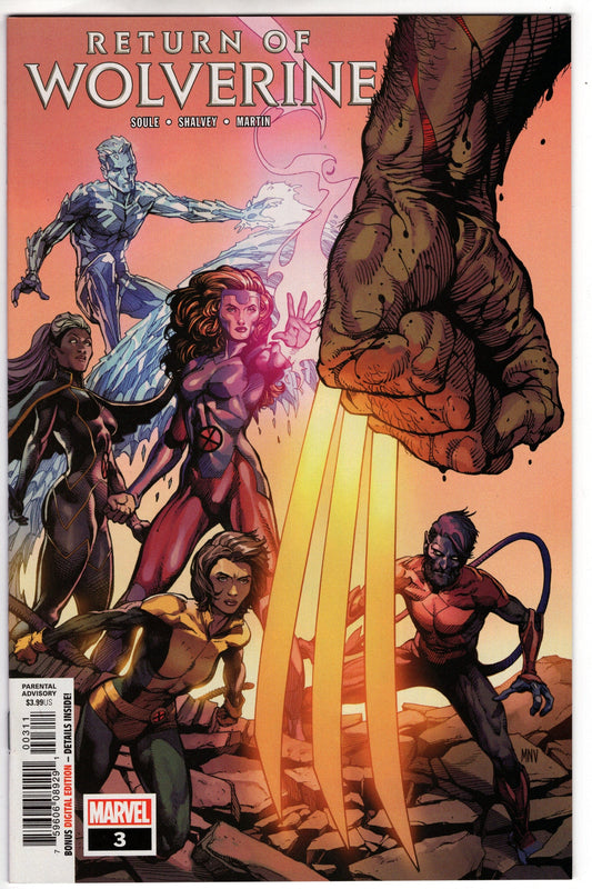MARVEL COMICS marvel RETURN OF WOLVERINE #3 (OF 5)