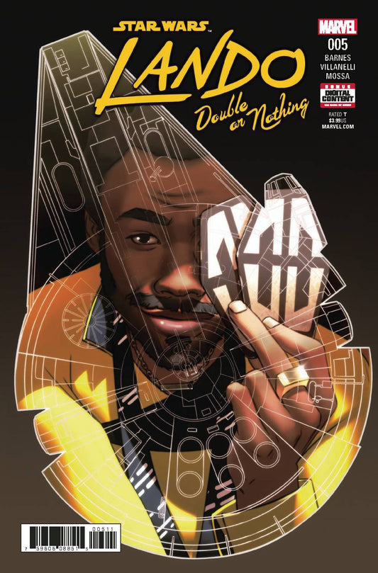 MARVEL COMICS marvel STAR WARS LANDO DOUBLE OR NOTHING #5 (OF 5)