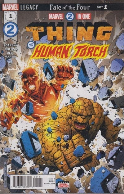 MARVEL COMICS MARVEL TWO-IN-ONE #1 LEG