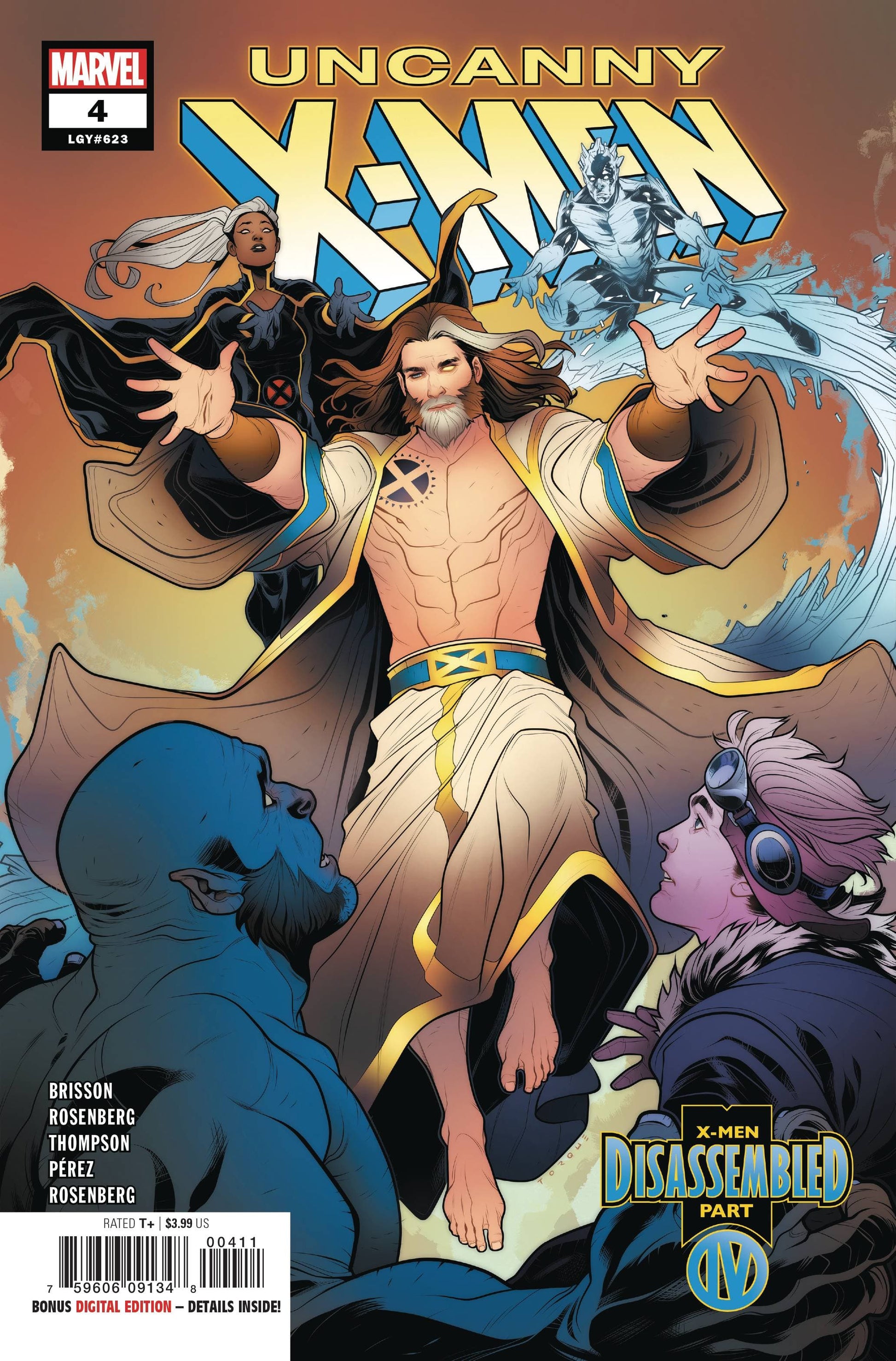 MARVEL COMICS marvel UNCANNY X-MEN #4