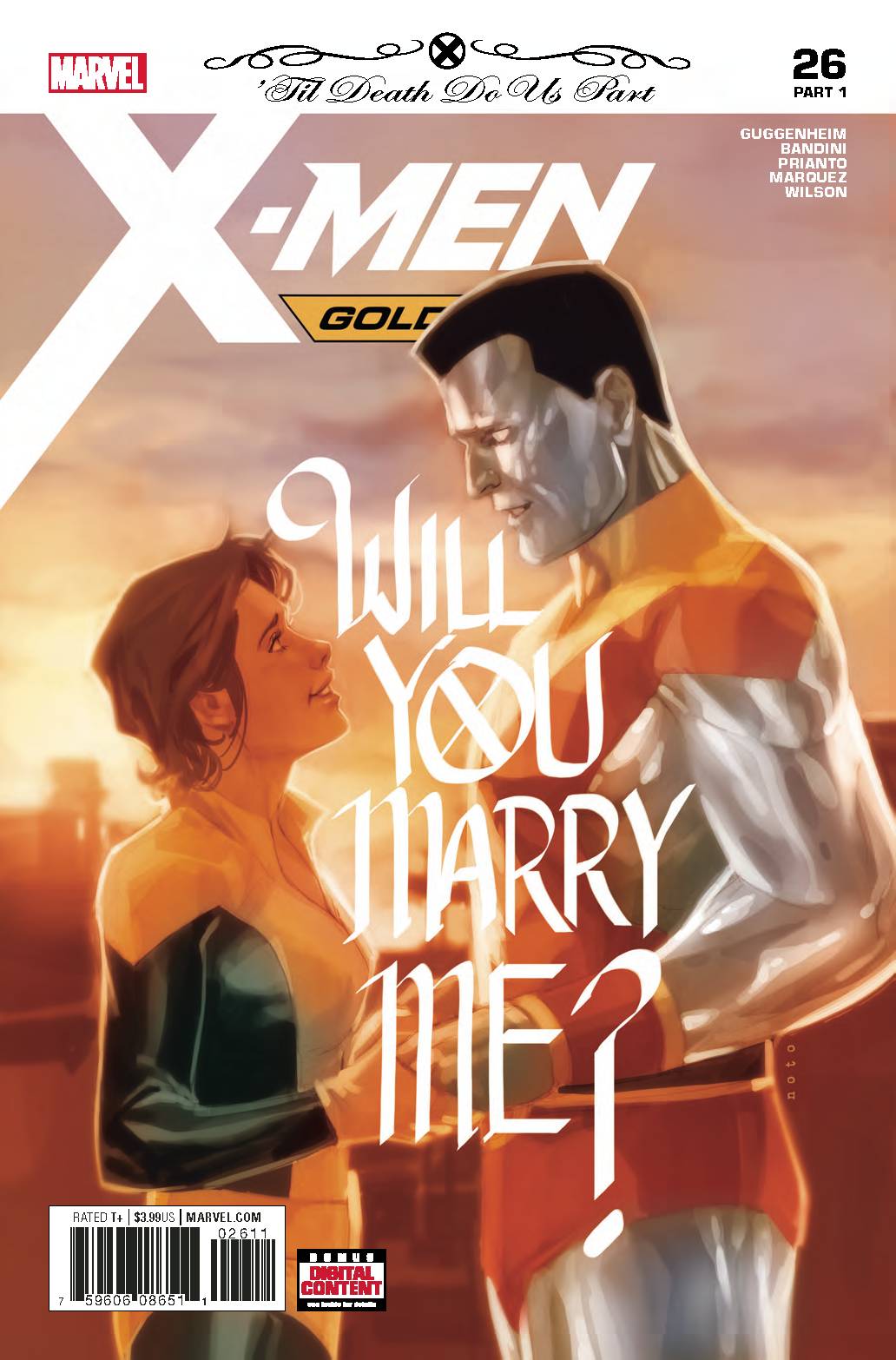 MARVEL COMICS Marvel X-MEN GOLD #26 LEG