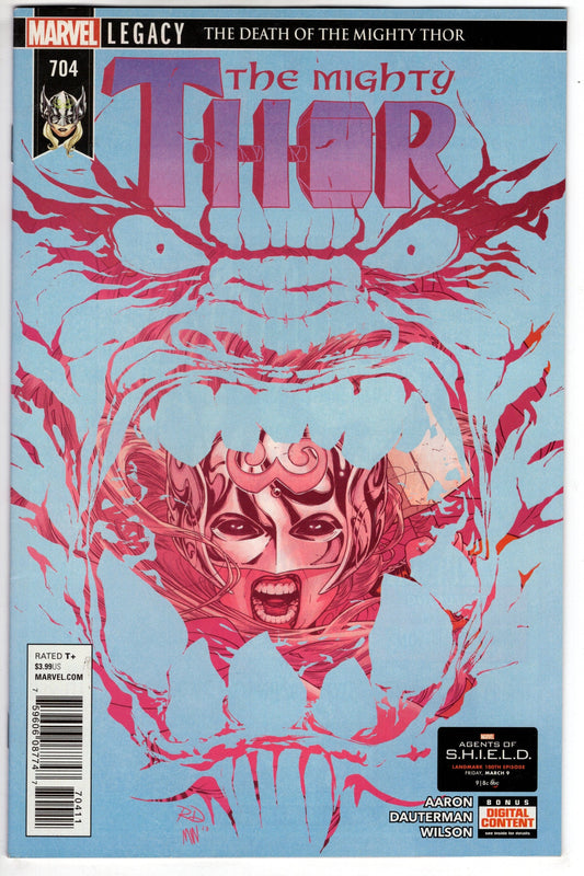 MARVEL COMICS MIGHTY THOR #704 LEG