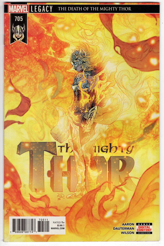 MARVEL COMICS MIGHTY THOR #705 LEG
