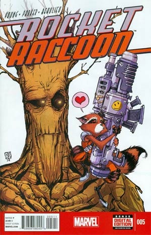 MARVEL COMICS ROCKET RACCOON #5