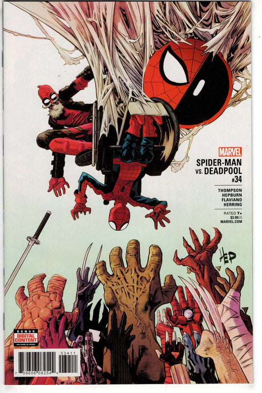 MARVEL COMICS SPIDER-MAN DEADPOOL #34
