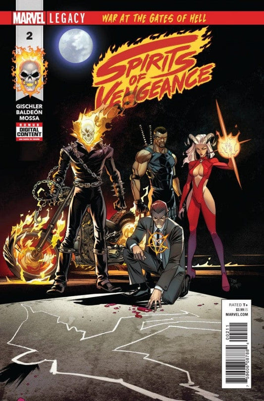 MARVEL COMICS SPIRITS OF VENGEANCE #2 (OF 5) LEG