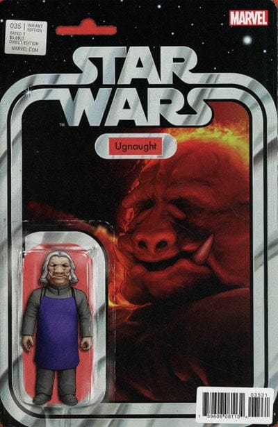 MARVEL COMICS STAR WARS #35 CHRISTOPHER ACTION FIGURE VAR