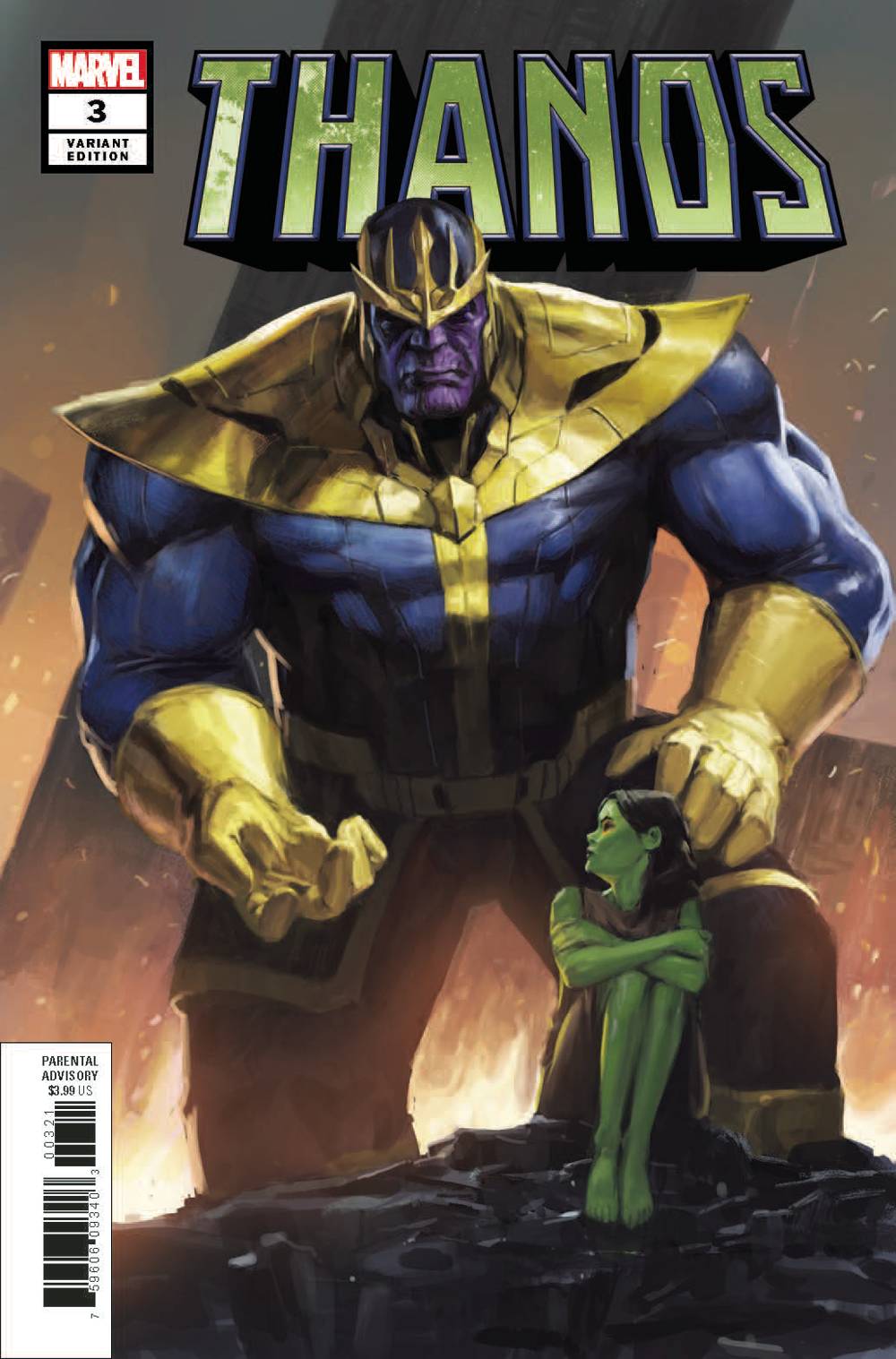 MARVEL COMICS THANOS #3 (OF 6) PYEONG JUN PARK VAR