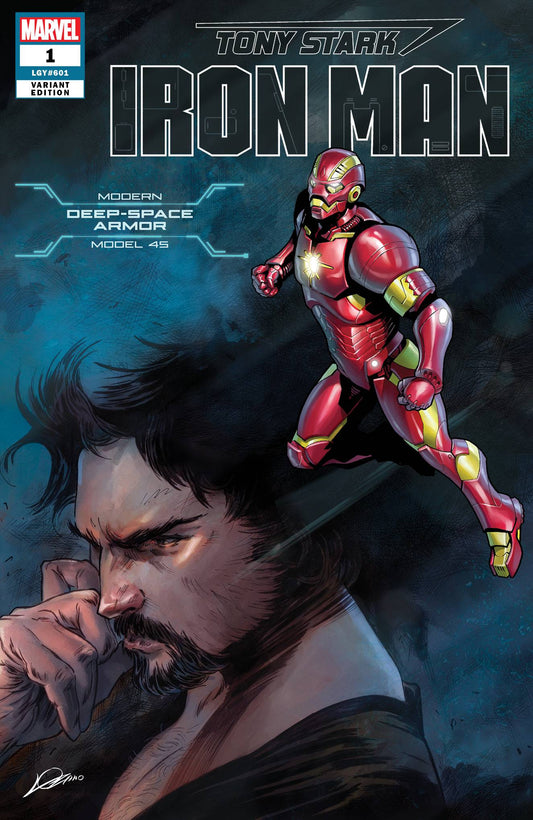 MARVEL COMICS TONY STARK IRON MAN #1 GUARDIANS SPACE ARMOR VAR