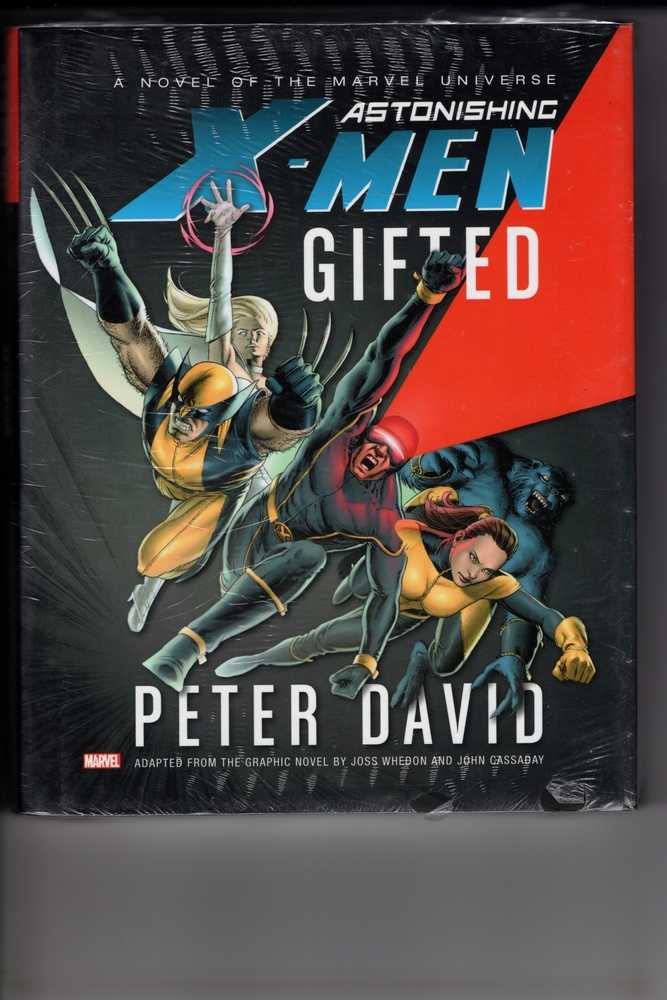 MARVEL COMICS TRADE Astonishing X-Men Gifted Prose Novel Hardcover