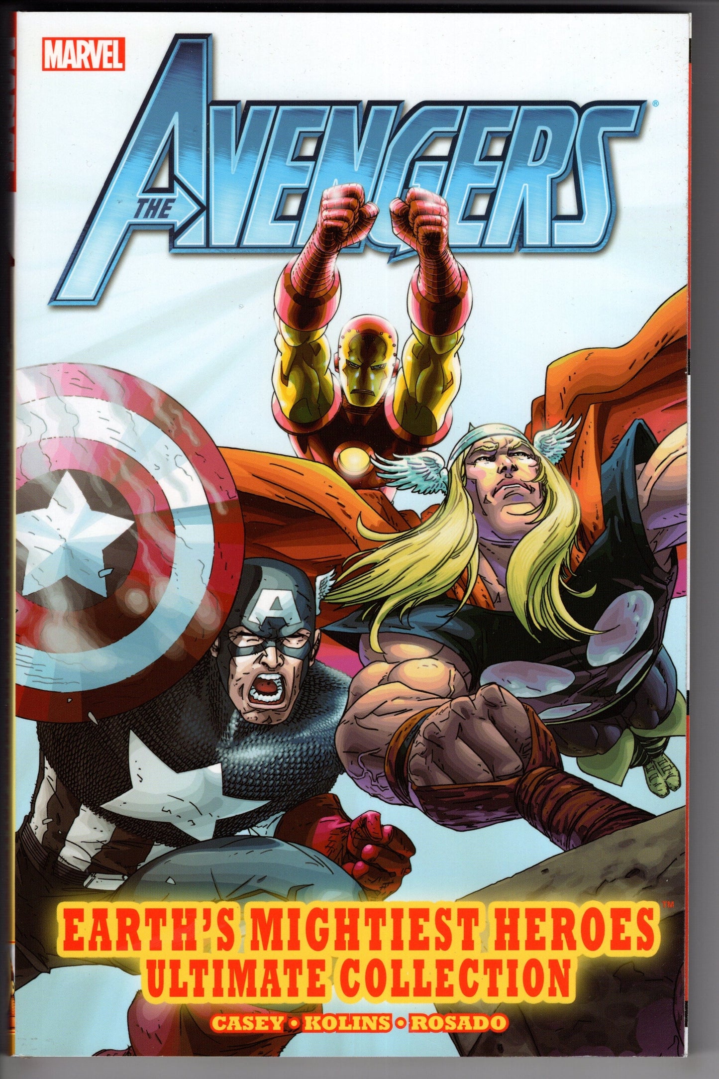 MARVEL COMICS TRADE AVENGERS EARTHS MIGHTIEST HEROES ULT COLL TP
