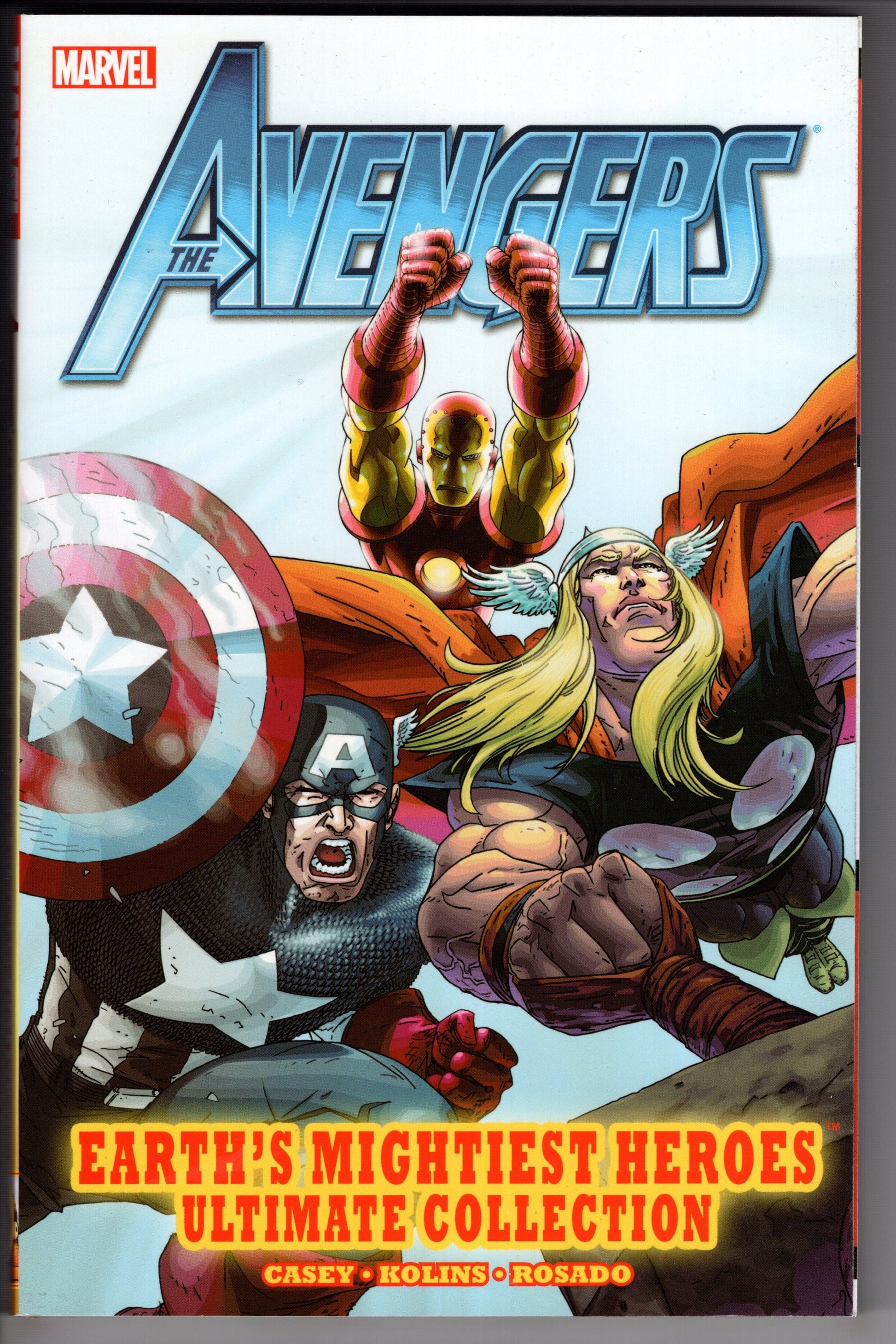 MARVEL COMICS TRADE AVENGERS EARTHS MIGHTIEST HEROES ULT COLL TP