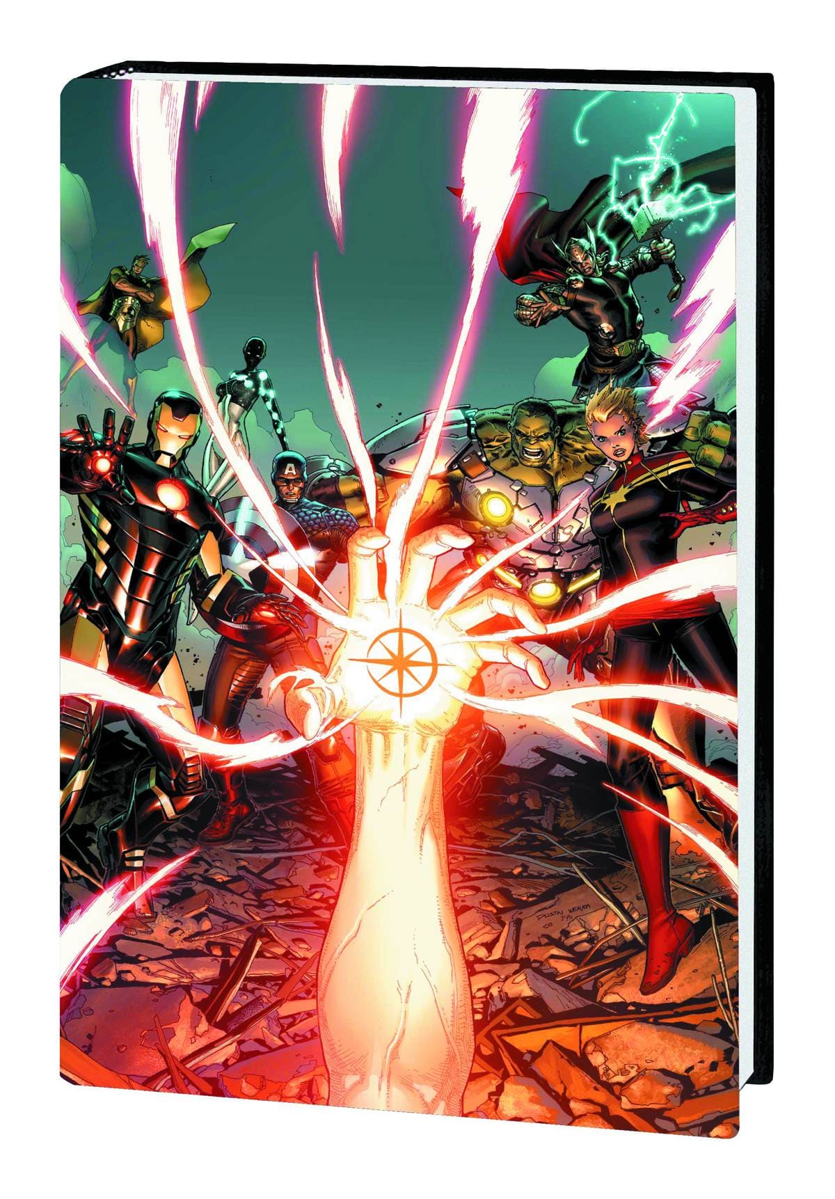 MARVEL COMICS TRADE AVENGERS PREM HC VOL 02 LAST WHITE EVENT NOW