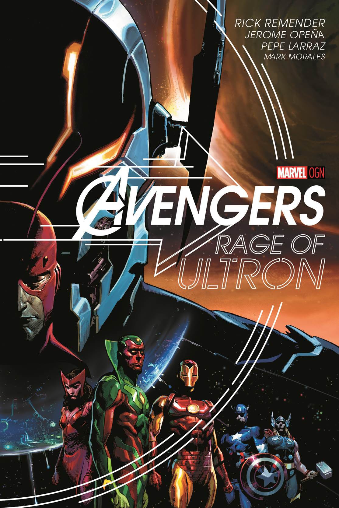 MARVEL COMICS trade AVENGERS RAGE OF ULTRON OGN HC