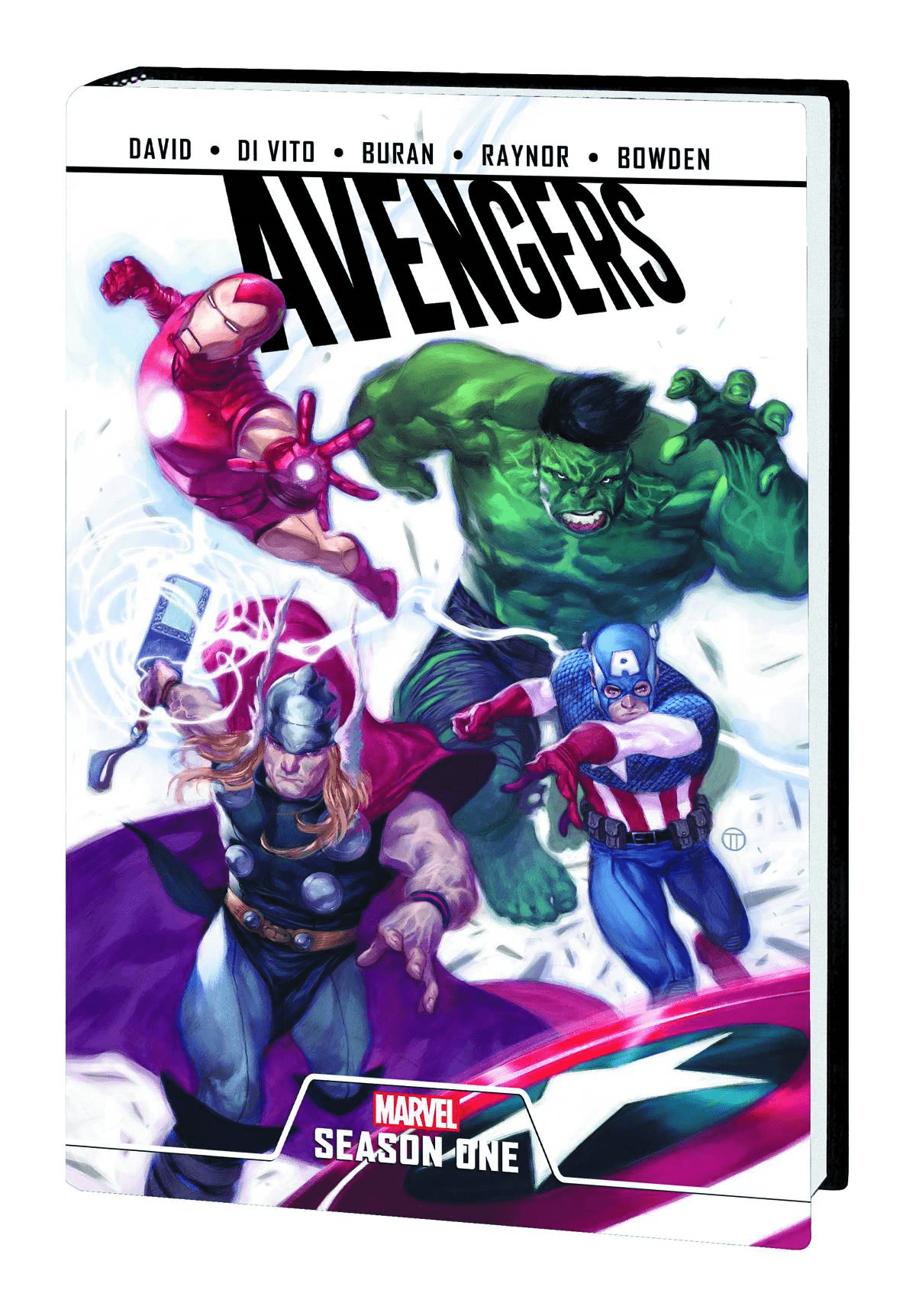 MARVEL COMICS TRADE AVENGERS SEASON ONE PREM HC