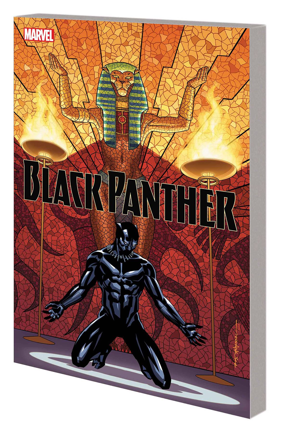 MARVEL COMICS trade BLACK PANTHER TP BOOK 04 AVENGERS OF NEW WORLD
