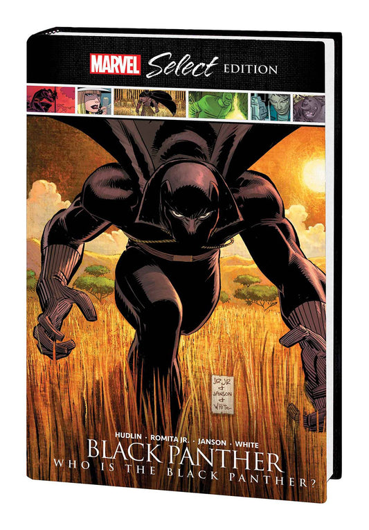 MARVEL COMICS TRADE BLACK PANTHER WHO IS BLACK PANTHER MARVEL SELECT HC