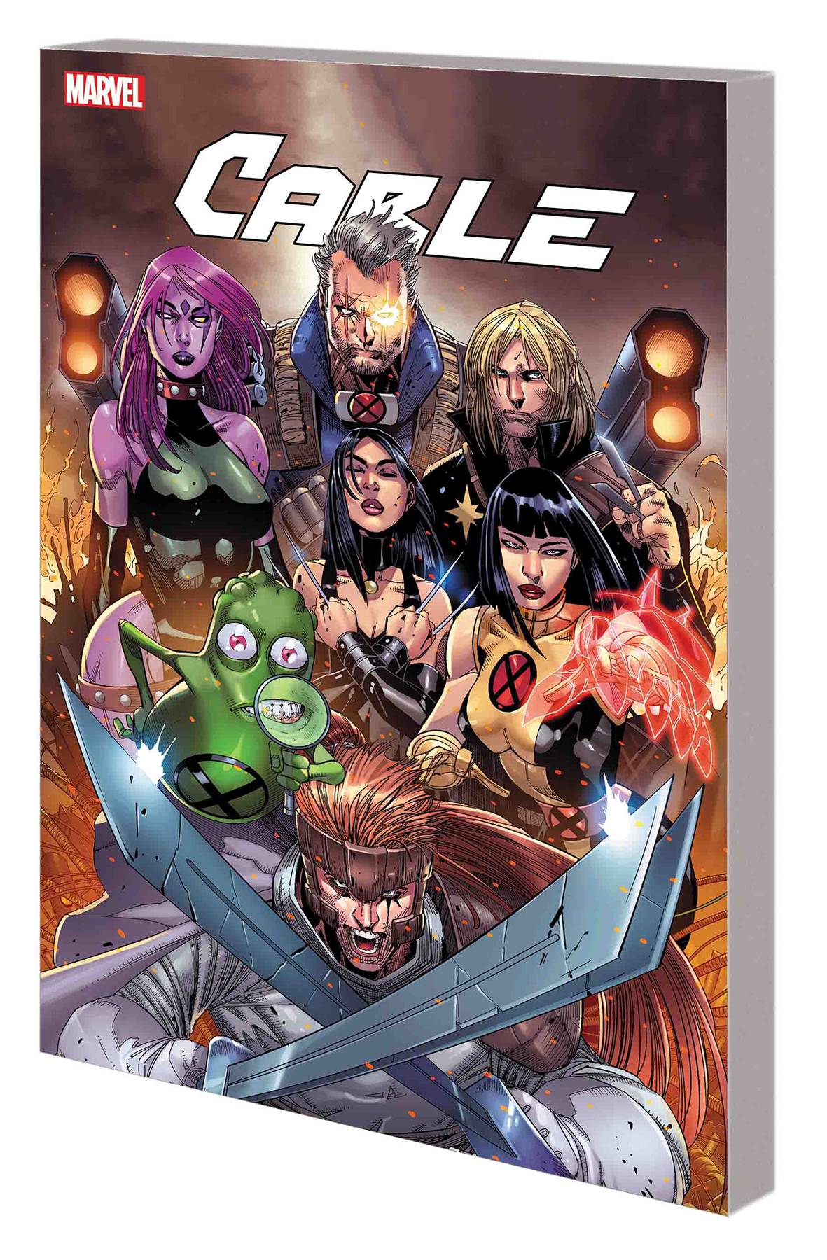 MARVEL COMICS trade CABLE TP VOL 02 NEWER MUTANTS