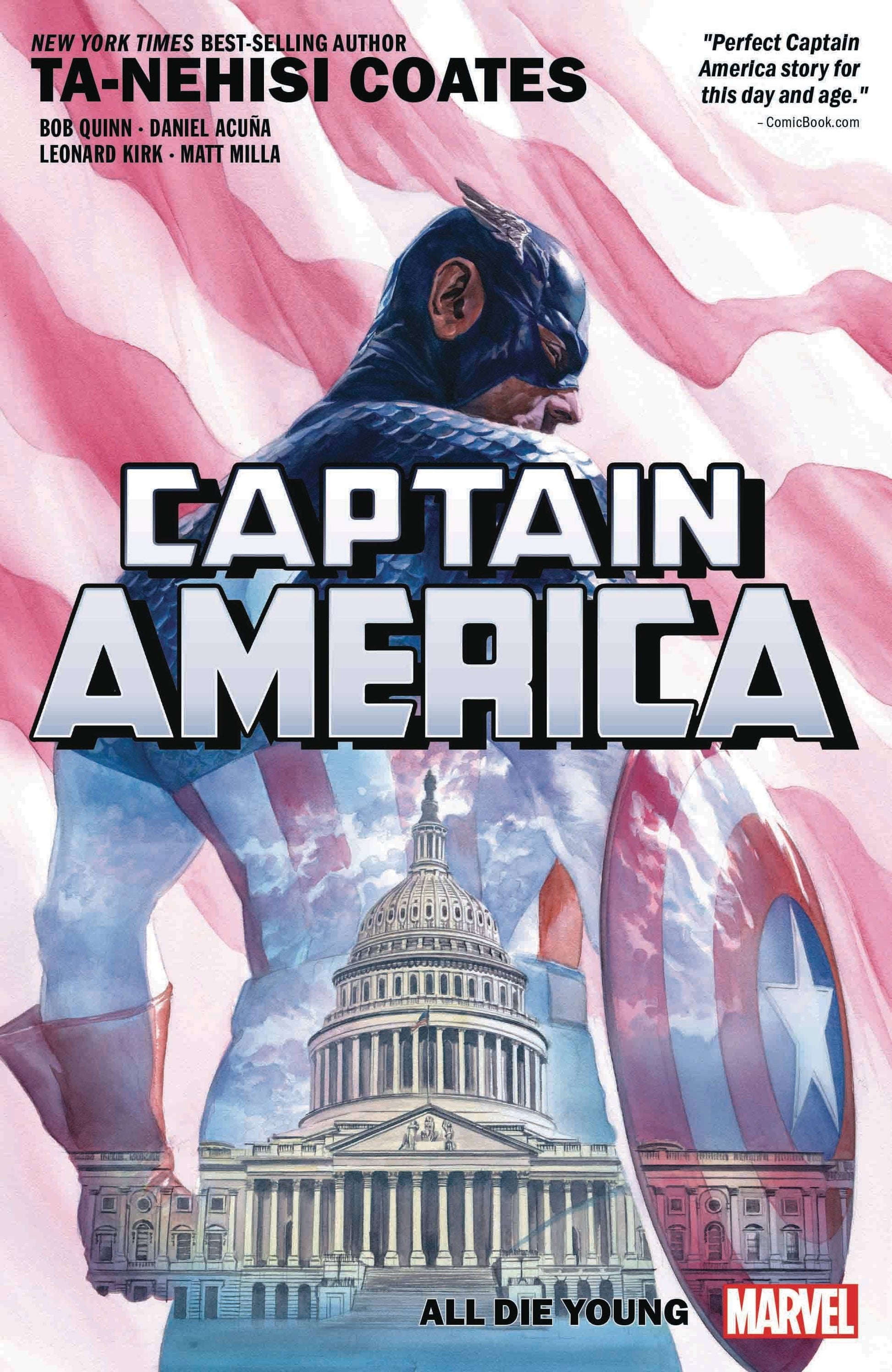 MARVEL COMICS TRADE CAPTAIN AMERICA BY TA-NEHISI COATES TP VOL 04 ALL DIE YOUNG